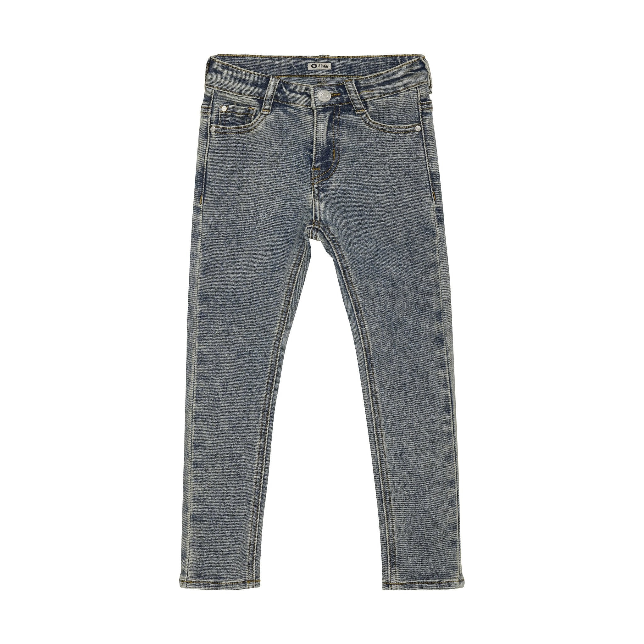 Daily7 winter skinny jeansbroek jongens - blauw afbeelding