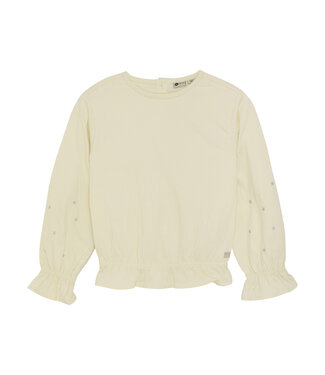 Daily7 winter t-shirt meisjes - wit - longsleeve/Smock