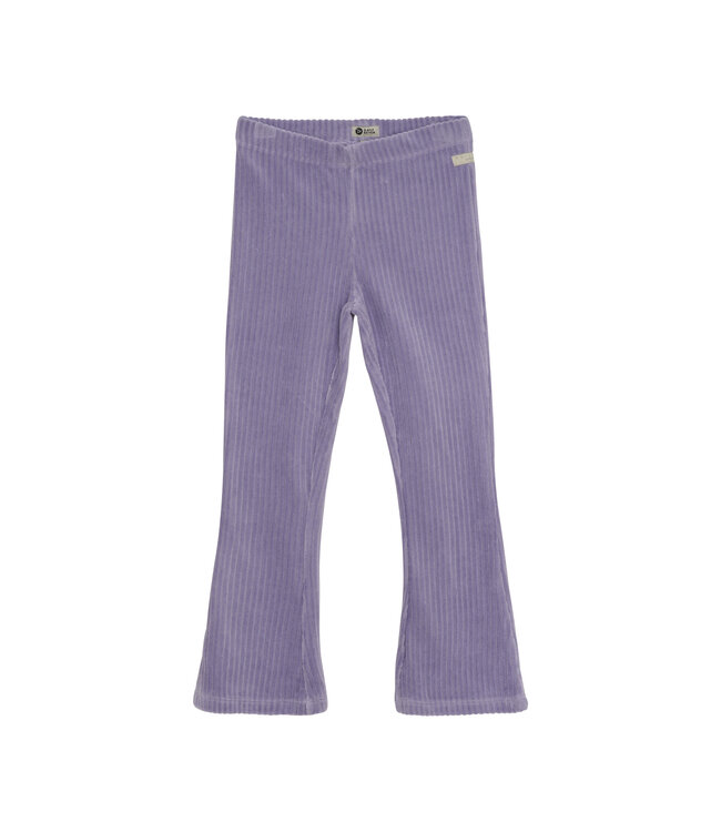 Daily7 winter flare broek meisjes - paars - velvet
