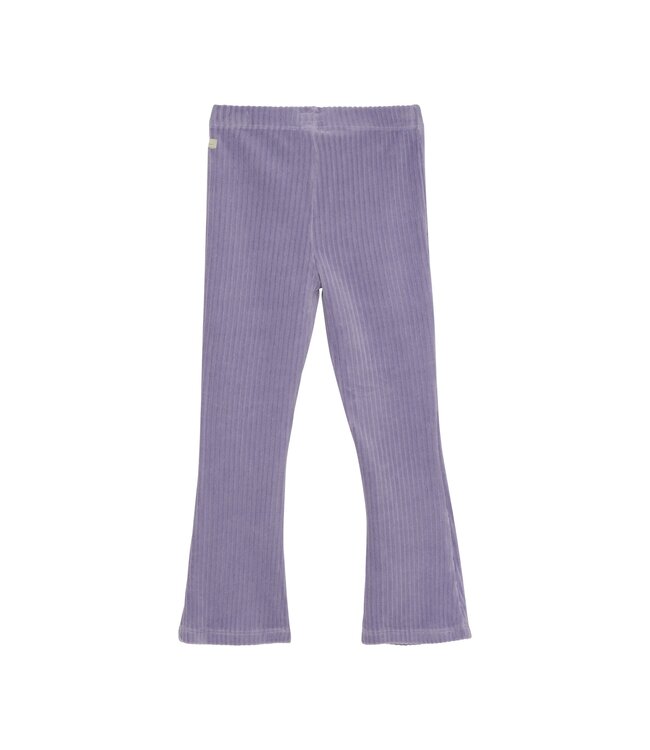 Daily7 winter flare broek meisjes - paars - velvet