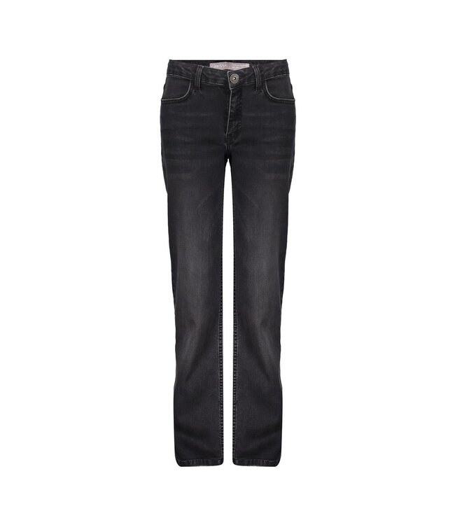 Geisha winter wide leg jeans meisjes - zwart