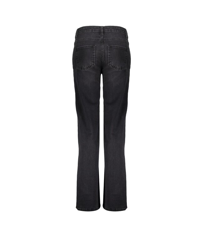 Geisha winter wide leg jeans meisjes - zwart