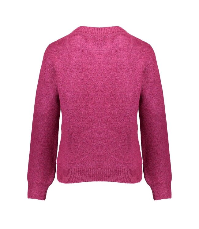 Geisha winter trui meisjes - roze/zwart - NYC