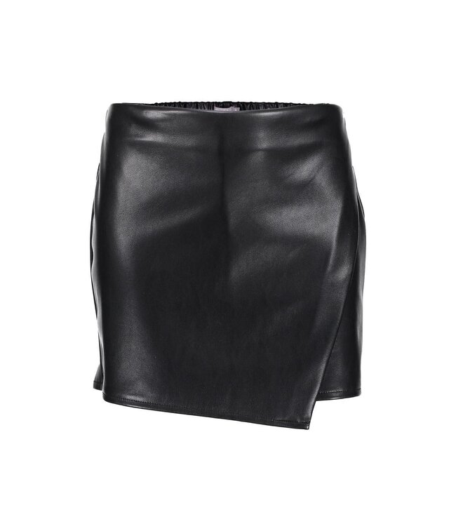 Geisha winter skort meisjes - zwart