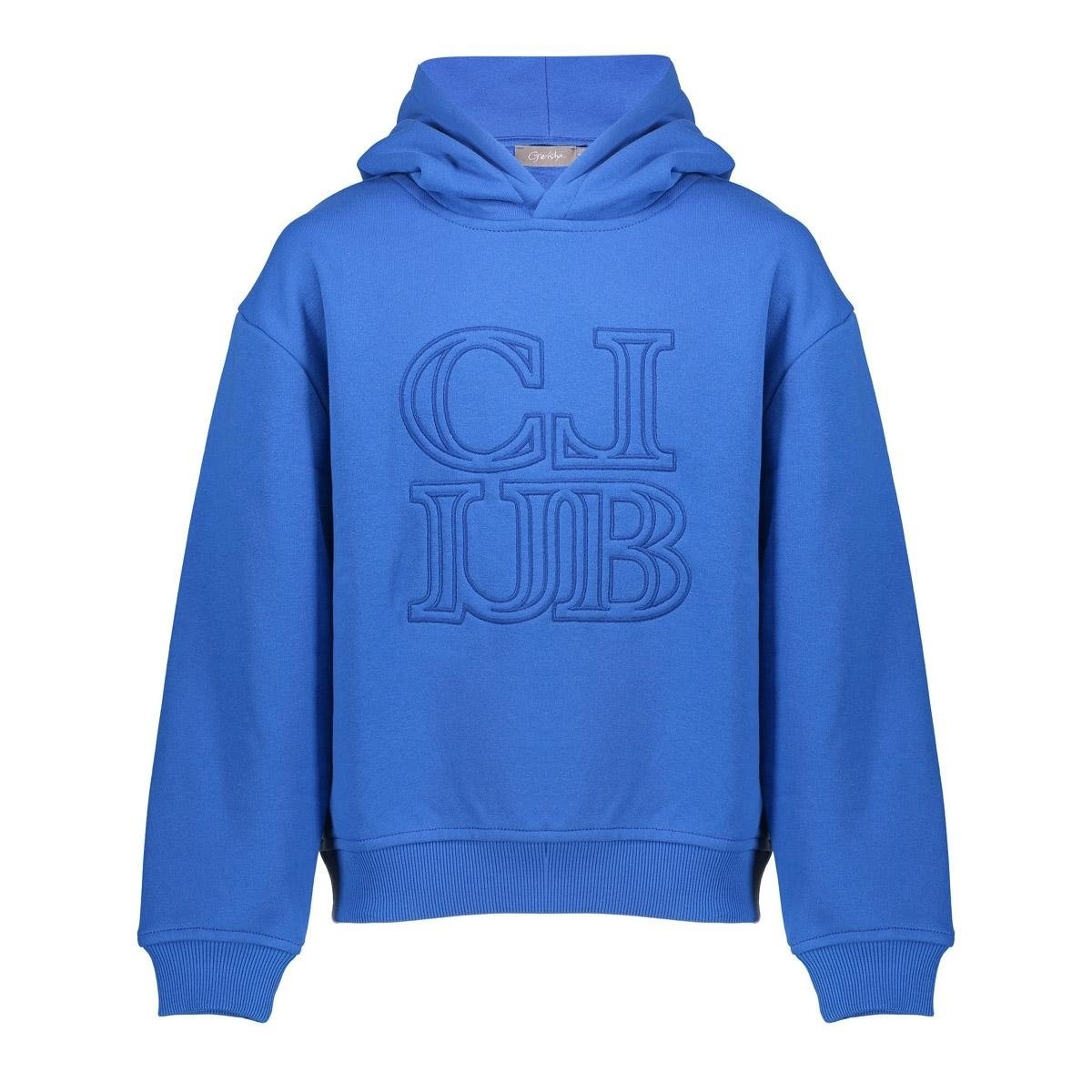Geisha winter hoodie meisjes - blauw - club afbeelding