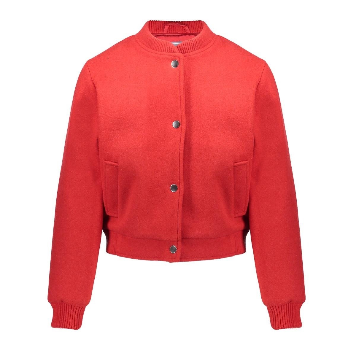 Geisha winter bomberjas meisjes - rood afbeelding