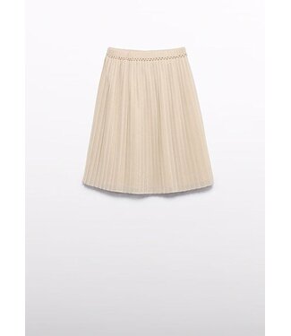 Abel & Lula winter midi rok meisjes - beige
