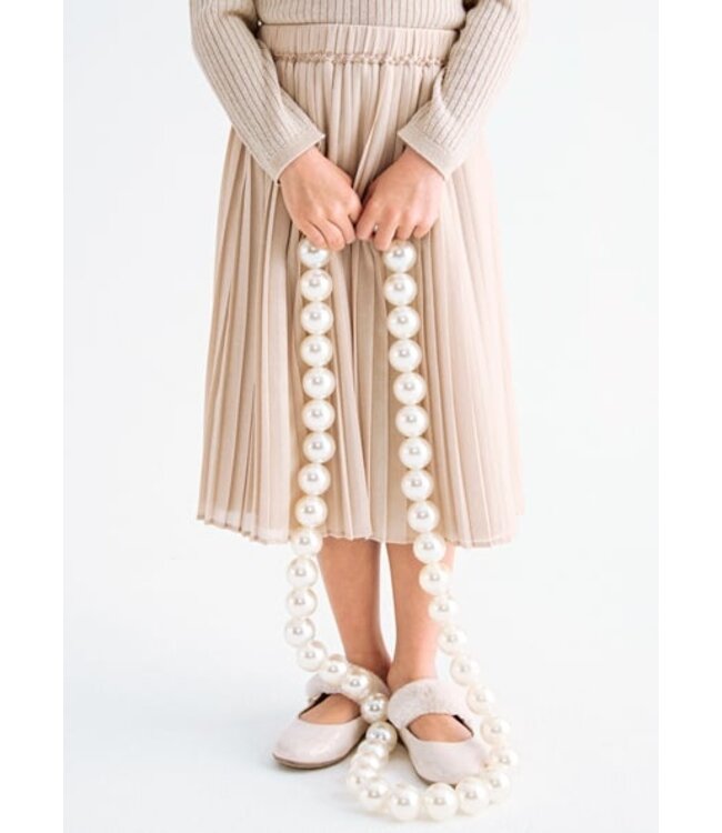 Abel & Lula winter midi rok meisjes - beige