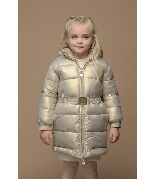 Le Chic winter winterjas meisjes - goud - Beth - reversible
