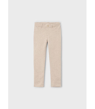 Mayoral winter broek meisjes - bruin - fleece