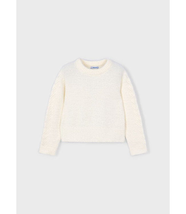 Mayoral winter sweater meisjes - wit