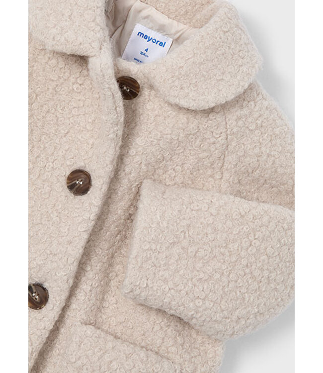 Mayoral winter winterjas meisjes - zand