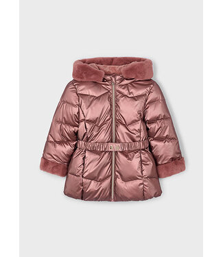 Mayoral winter winterjas meisjes - roze - glossy Mayoral winter winterjas meisjes - roze - glossy