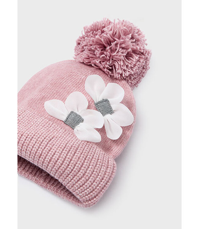 Mayoral winter muts-sjaal set meisjes - roze