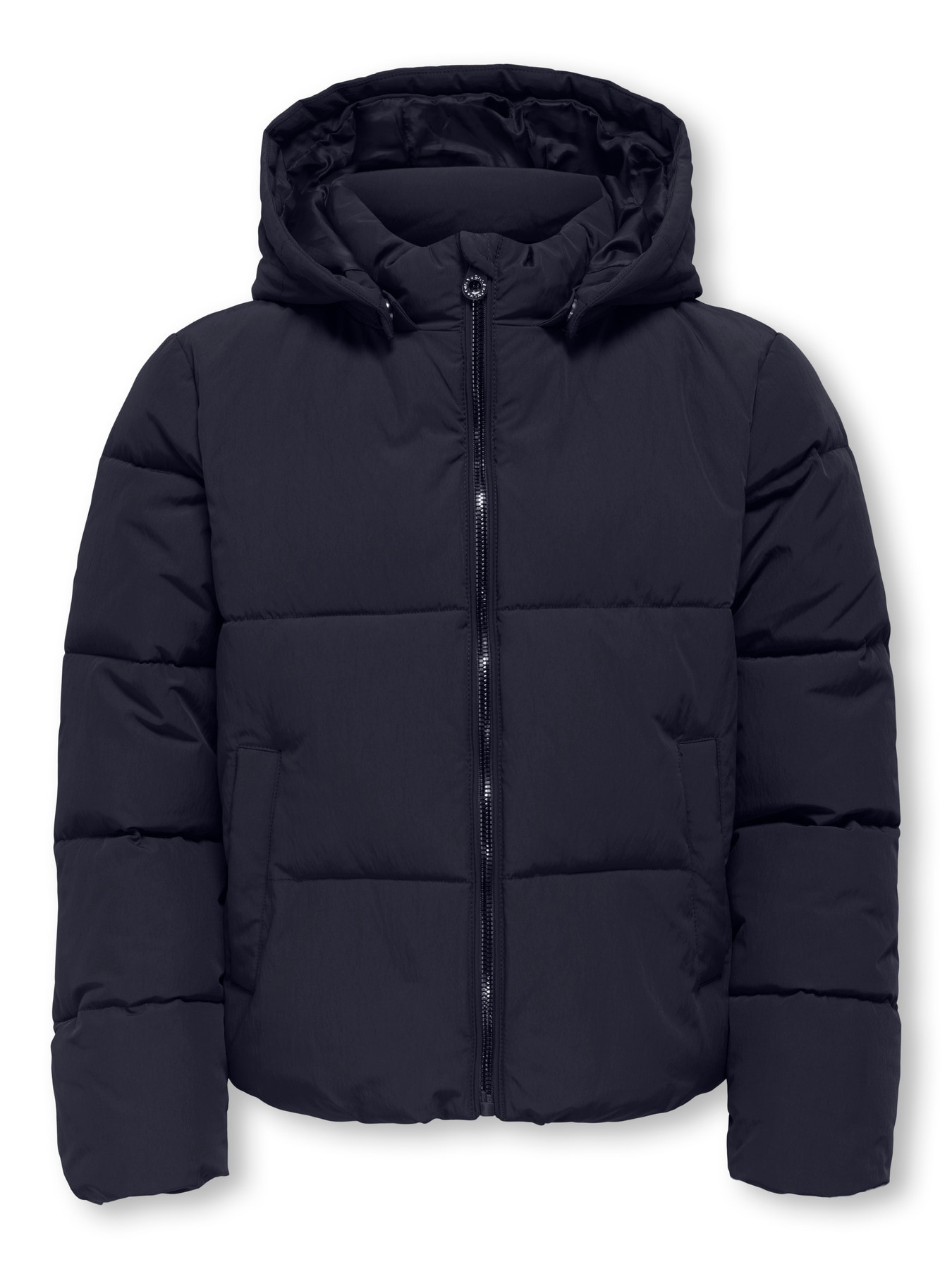 Kids ONLY winter winterjas meisjes - blauw - puffer - Kogmalia afbeelding