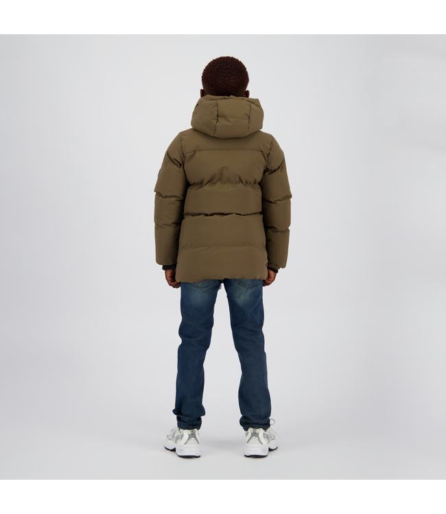 Vingino winter winterjas jongens - donker bruin - Tanso - lang