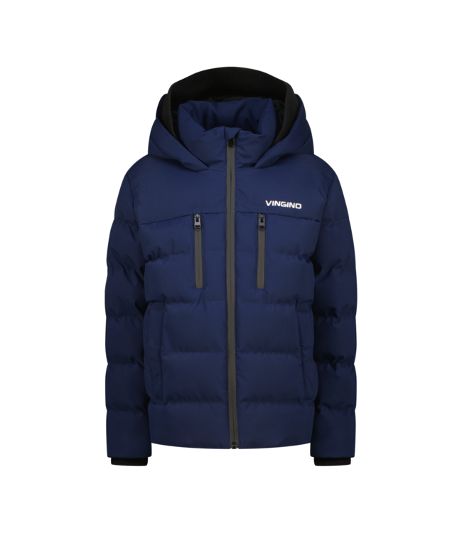 Vingino winter winterjas jongens - donker blauw - Tigon - comfort
