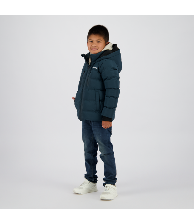 Vingino winter winterjas jongens -donker groen - Tigon - comfort