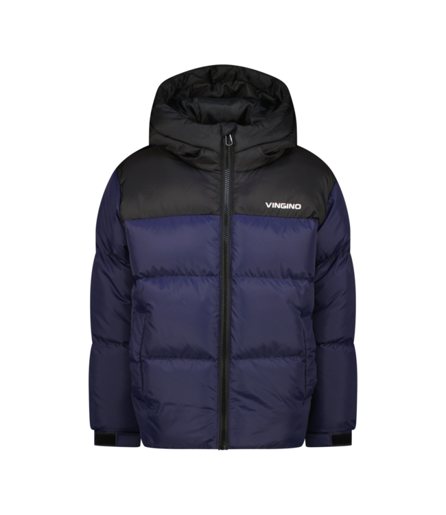 Vingino winter winterjas jongens - donker blauw - Thory - comfort