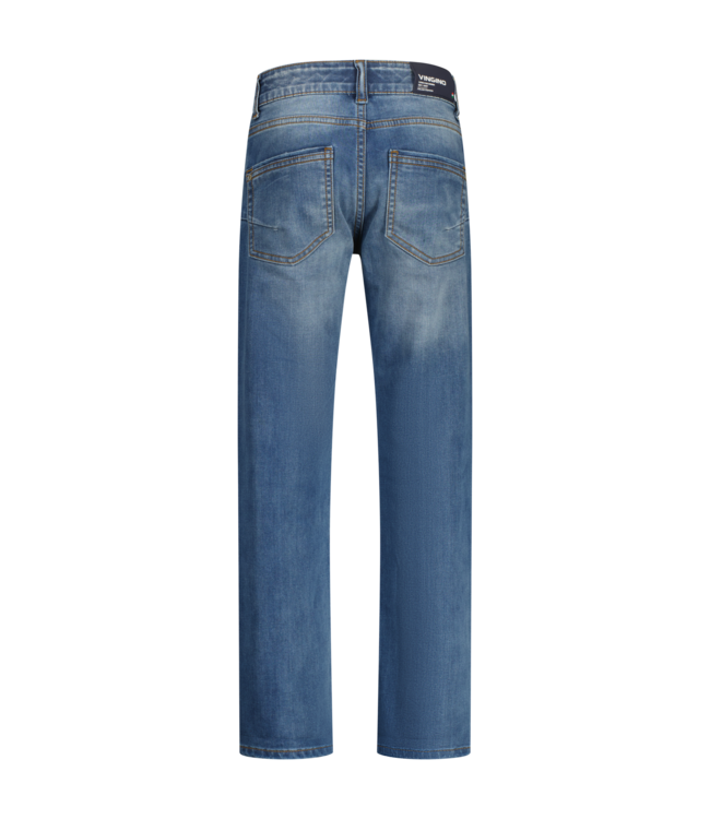 Vingino winter jeansbroek jongens - blauw - Baggio - regular fit