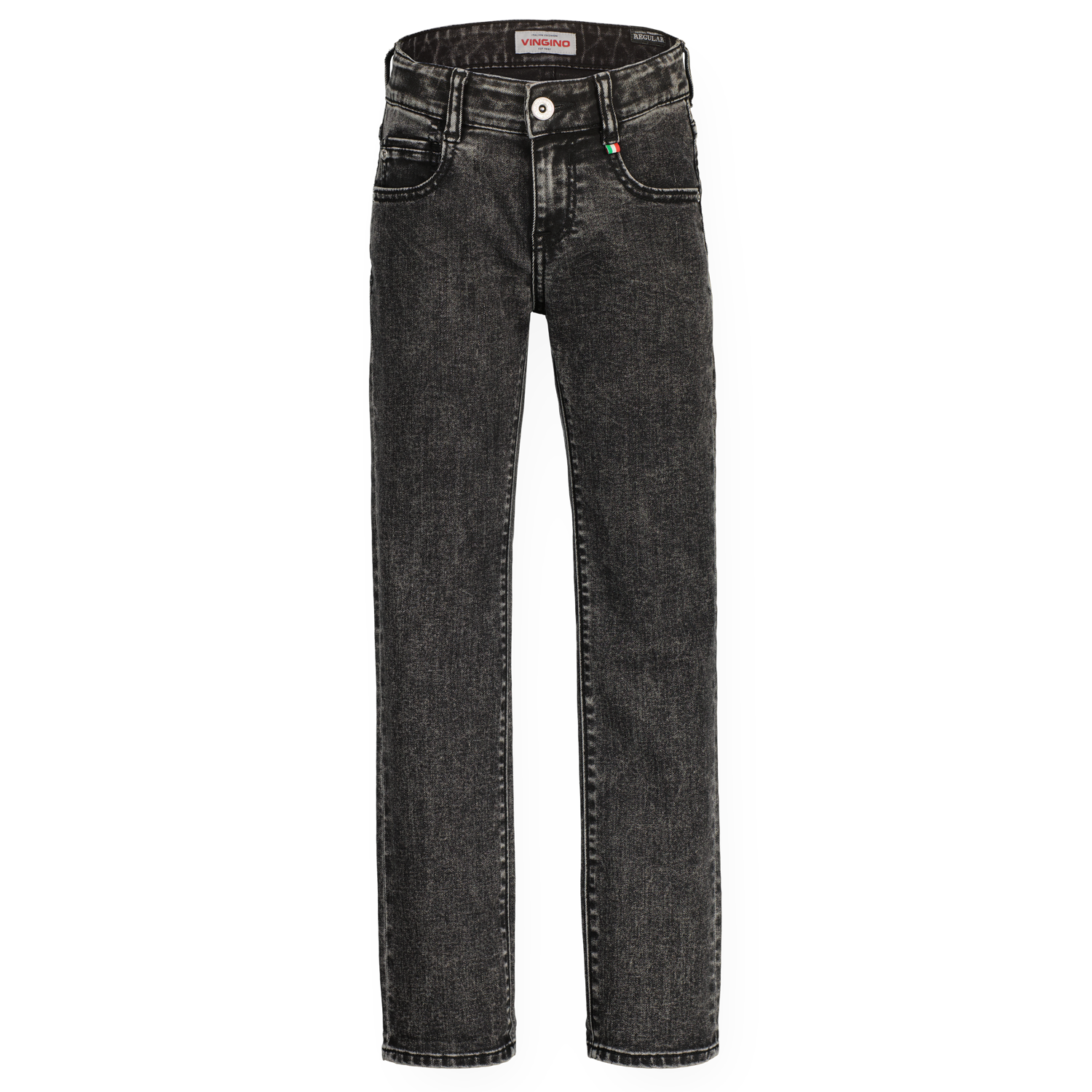 Vingino winter jeansbroek jongens - zwart - Baggio - regular fit afbeelding