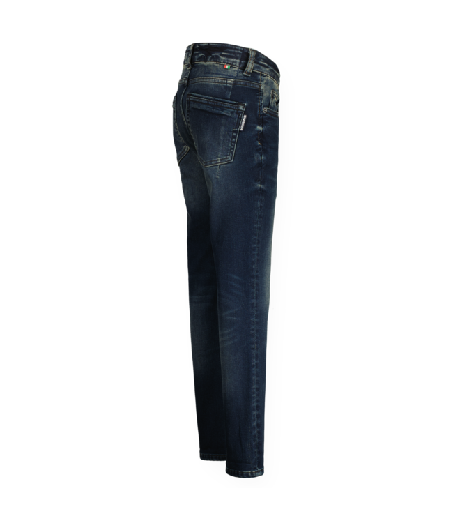 Vingino winter jeansbroek jongens - donker blauw - Amos - skinny fit