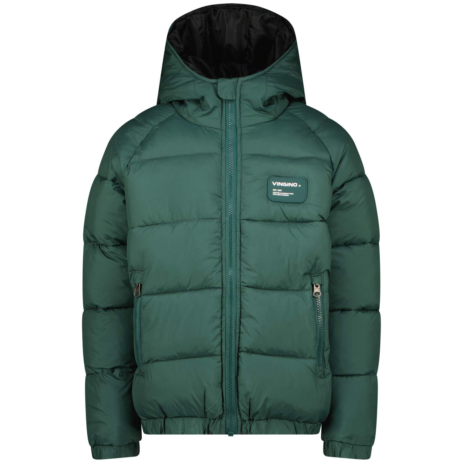 Vingino winter winterjas jongens - groen - Tesfa afbeelding