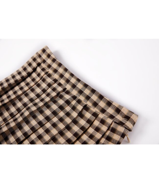 Someone winter rok meisjes - zacht beige - Daphne