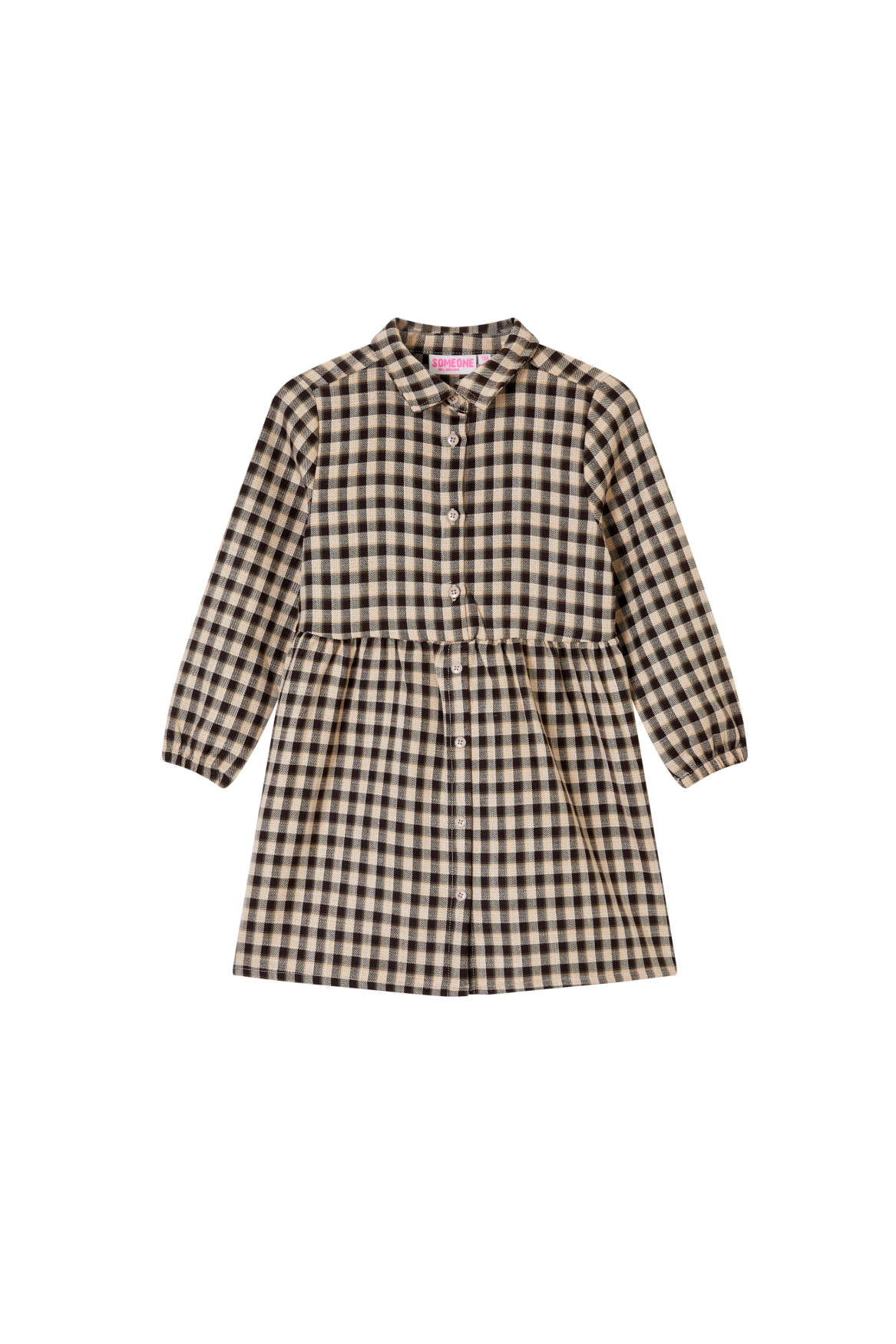 Someone winter jurk meisjes - zacht beige - Daphne afbeelding