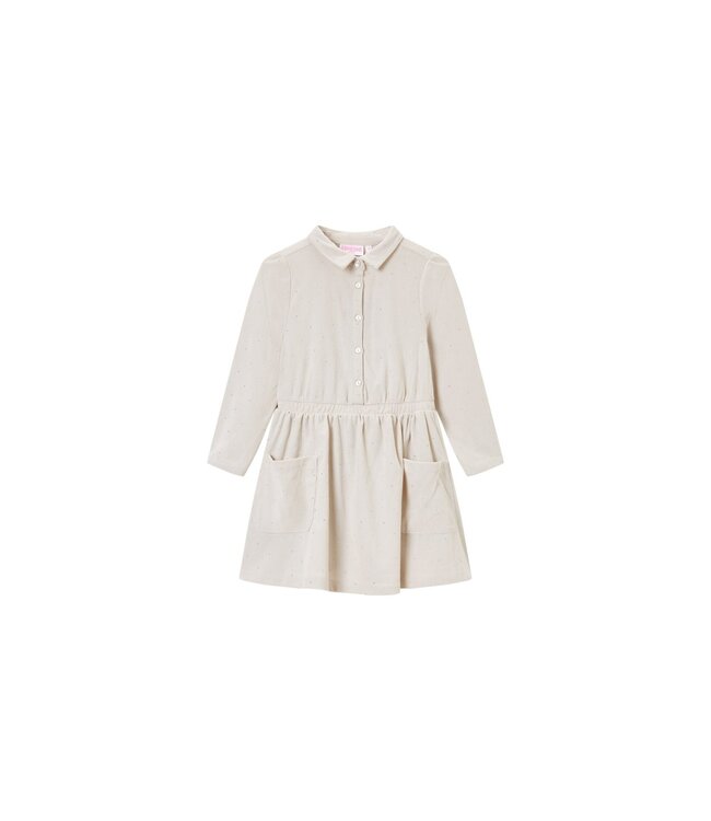 Someone winter jurk meisjes - donker beige - Daphne
