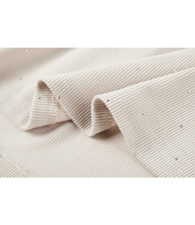 Someone winter jurk meisjes - donker beige - Daphne