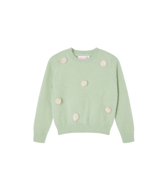 Someone winter sweater meisjes - mint groen - Nel