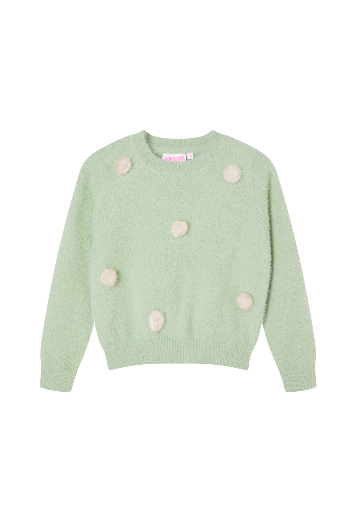 Someone winter sweater meisjes - mint groen - Nel afbeelding