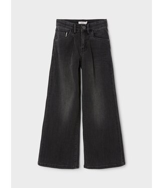 Name it winter jeans broek meisjes - zwart - baggy fit - NkfBella