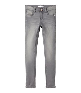 Name it winter jeans broek meisjes - grijs - skinny fit - NkfPolly