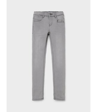 Name it winter jeans broek meisjes - medium grijs - skinny fit - NkfPolly