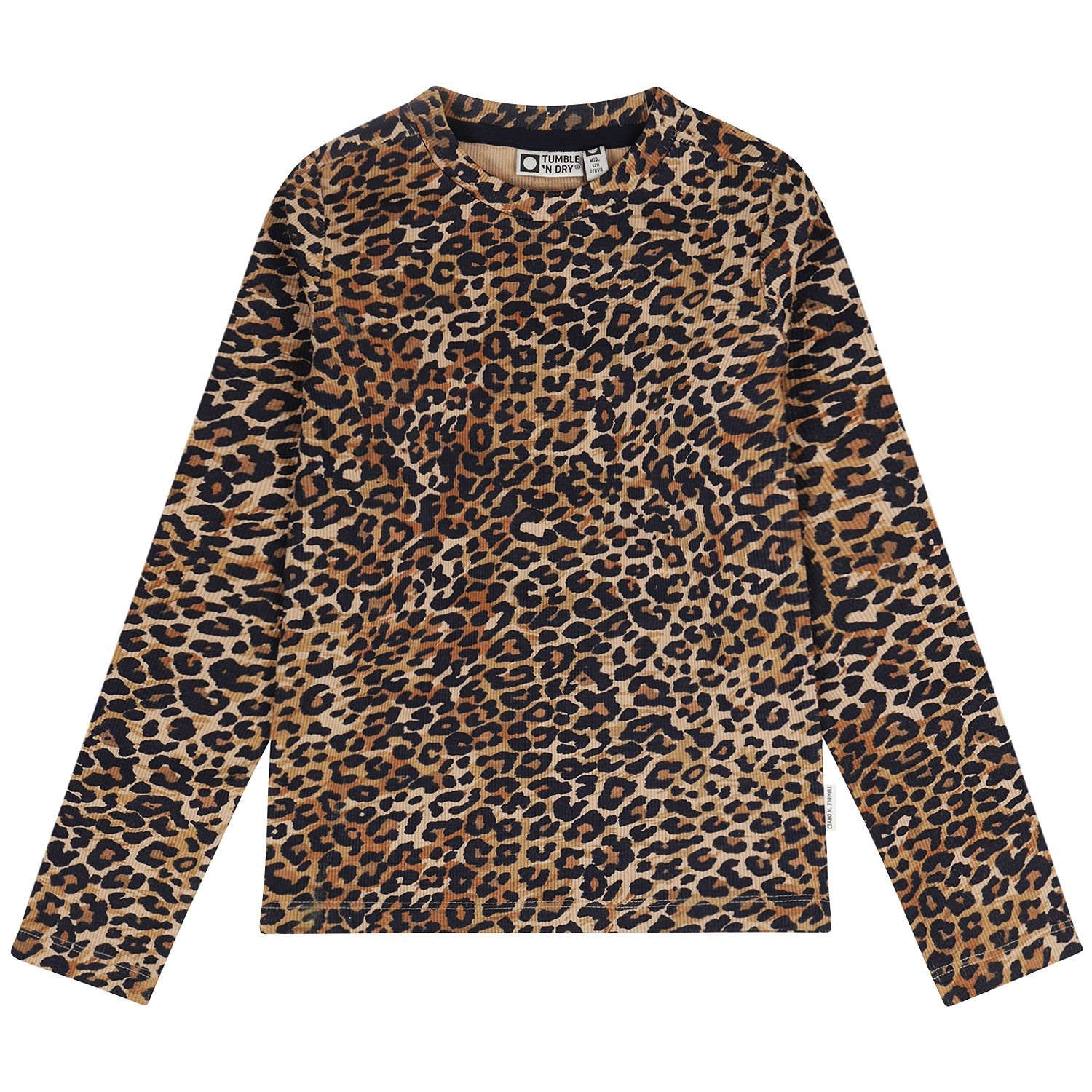 Tumble & Dry winter longsleeve t-shirt meisjes - bruin - Belle afbeelding