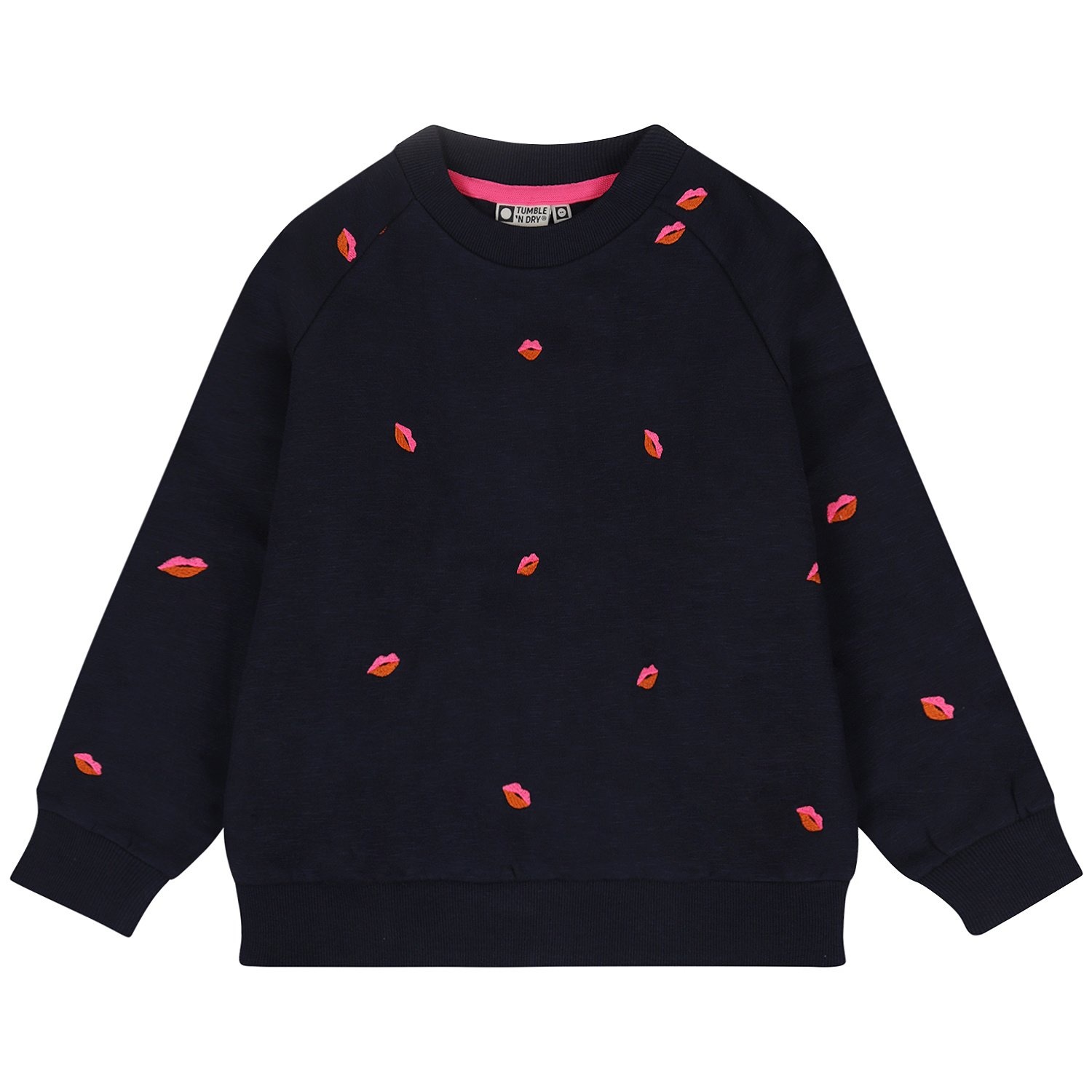 Tumble & Dry winter sweater meisjes - navy blauw - Bisous afbeelding