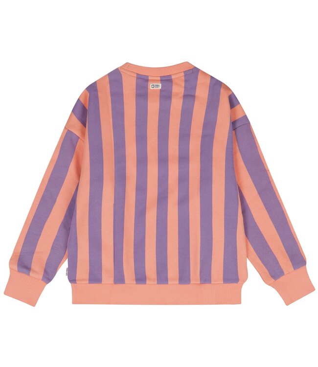 Tumble & Dry winter sweater meisjes - oranje/lila - Bellissimo