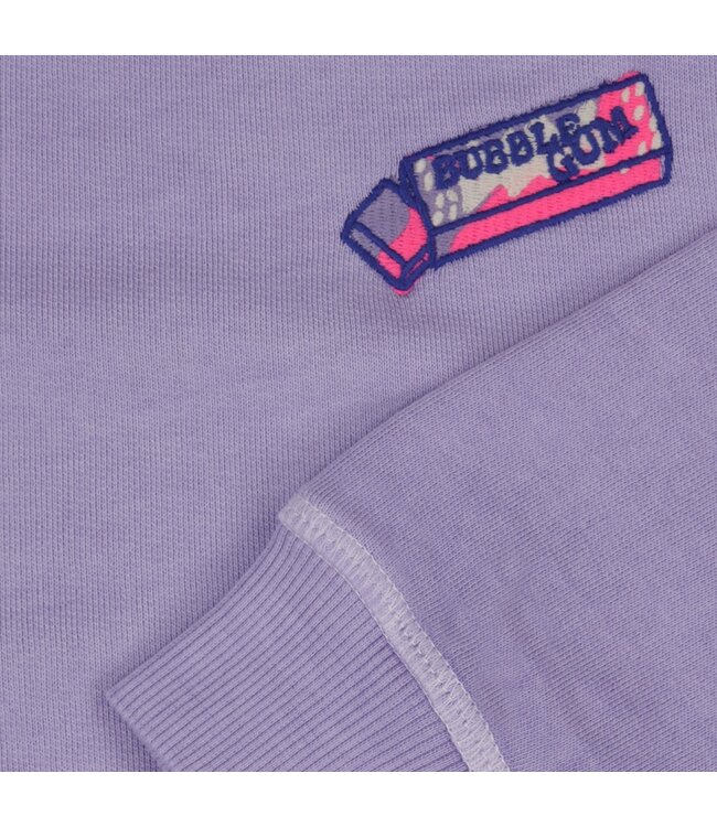 Tumble & Dry winter sweater meisjes - paars - Fluo