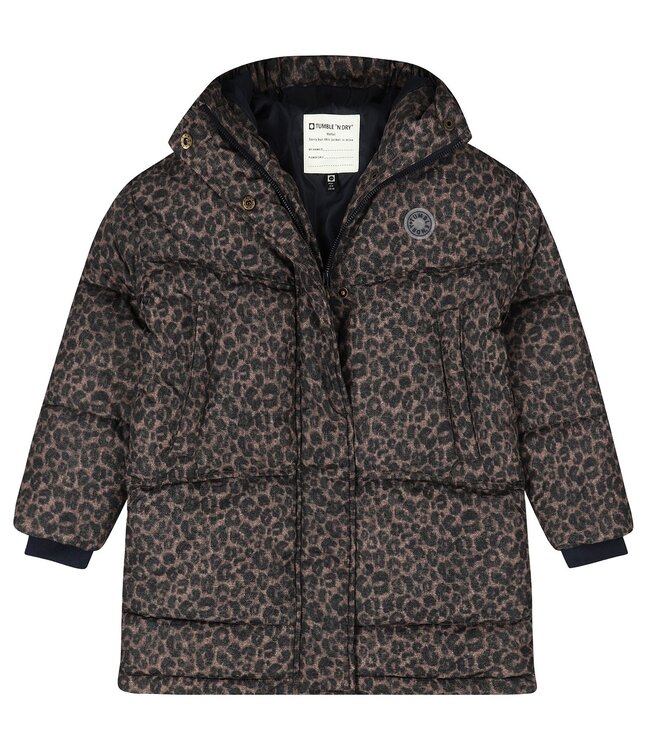 Tumble & Dry winter winterjas meisjes - bruin - Caribou