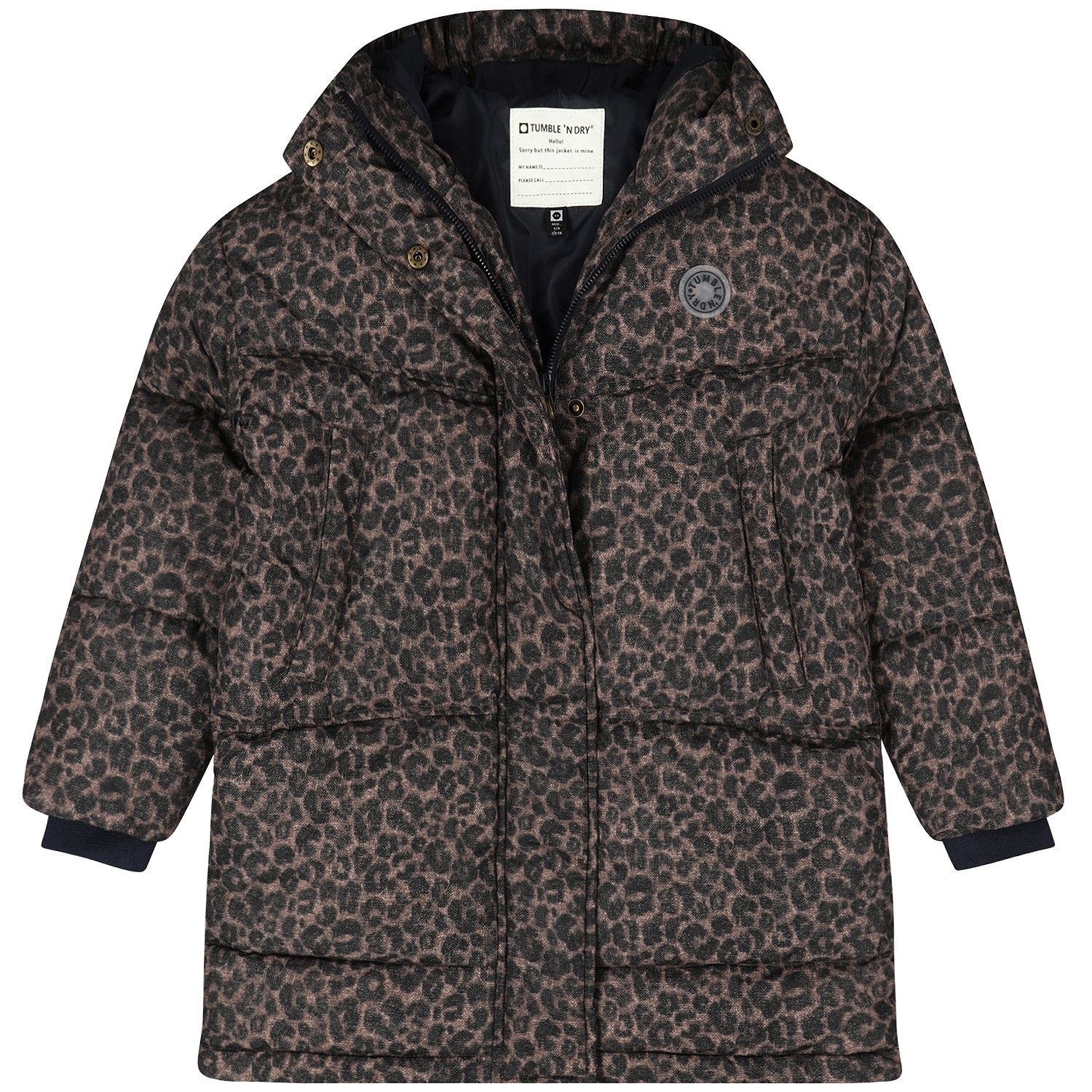 Tumble & Dry winter winterjas meisjes - bruin - Caribou afbeelding