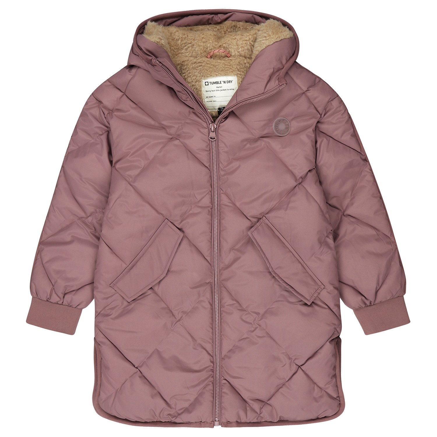 Tumble & Dry winter winterjas meisjes - roze - Baltie afbeelding
