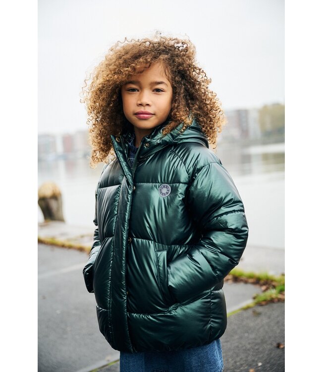 Tumble & Dry winter winterjas meisjes - donker groen - Rostock