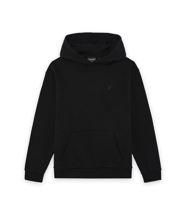 Lyle & Scott winter hoodie jongens - zwart