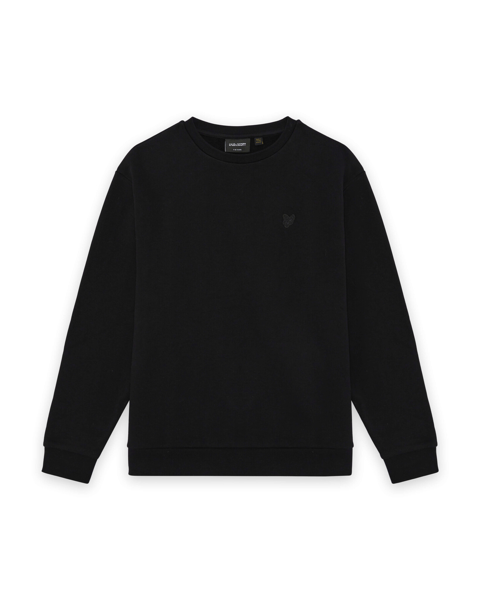 Lyle & Scott winter sweater jongens - zwart afbeelding
