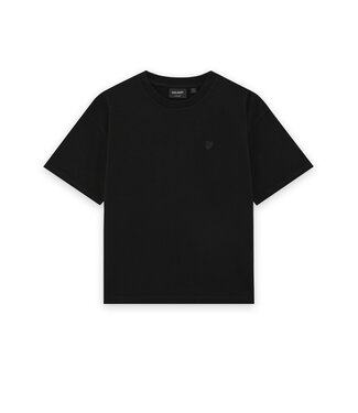 Lyle & Scott winter relaxed t-shirt jongens - zwart