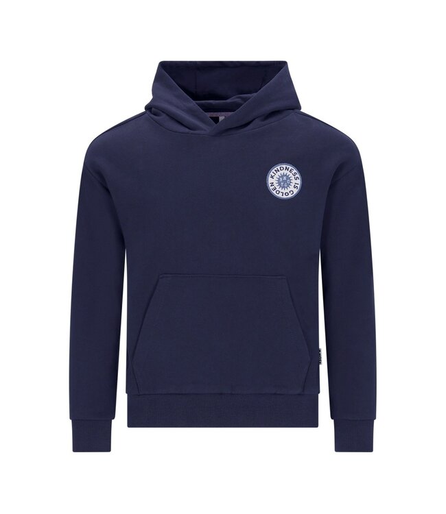 B.Nosy winter hoodie jongens - navy blauw - Sep