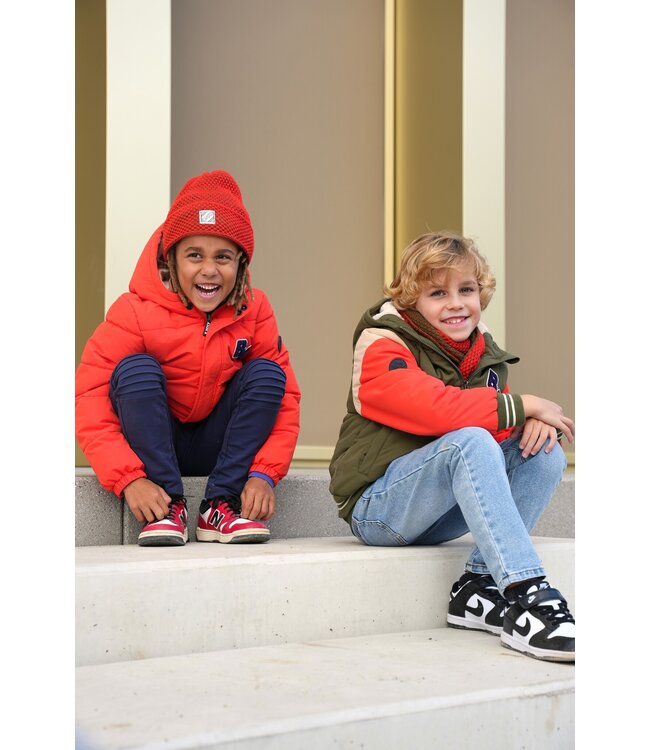 B.Nosy winter winterjas jongens - oranje - Jeff