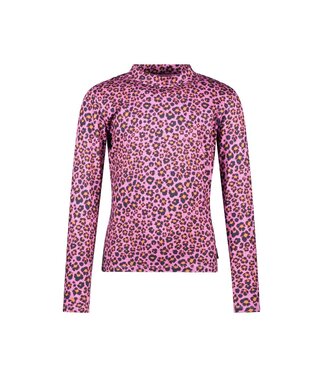 B.Nosy winter top meisjes - roze/paars - Toscha - print